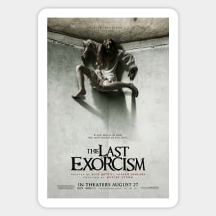 The Last Exorcism Movie Poster Sticker